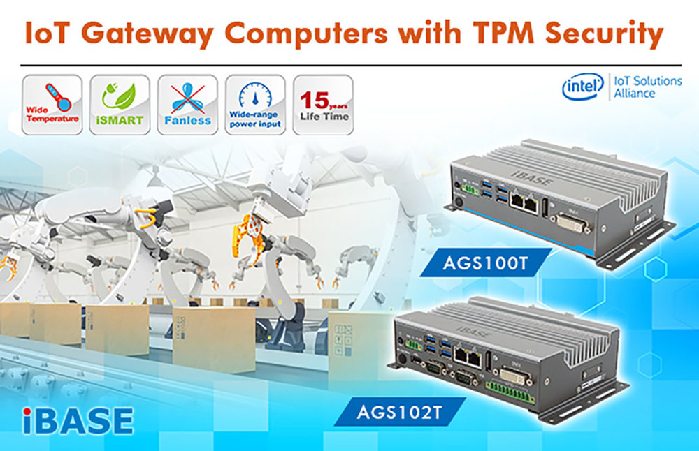 Ibase Launches New Iot Gateways With Tpm Security Industry Emea